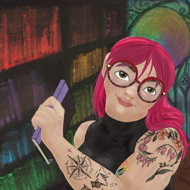 Arcane style self portrait